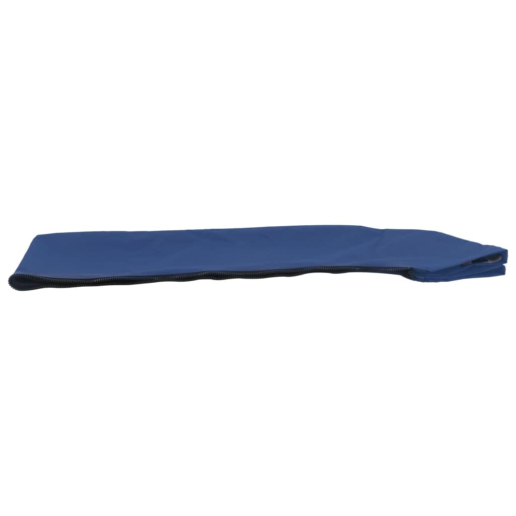 Bimini pour Bateau, Bimini Top Taud de Soleil Auvent Bimini à 3 arceaux Bleu 183x180x137 cm