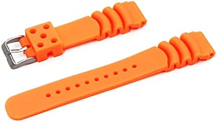 Amazon | セイコー ダイバーズ 互換 ラバー ベルト 20mm ウレタン