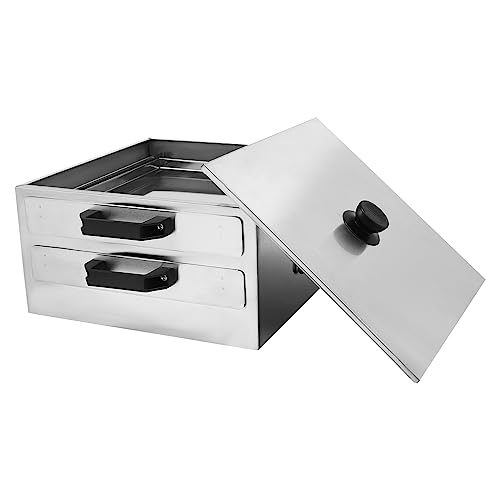 Macchina per involtini di pasta di riso, vaporizzatore per alimenti in rotolo di vermicelli al vapore in acciaio inossidabile con vassoio extra, pentole cantonesi a doppio strato, 32x31x16cm