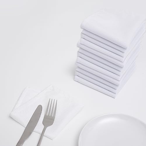 Serviettes réutilisables blanches Urby Eco contre le jetable - 2