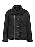 Object Objoaklyn Re Jacket 135, Negro, Numeric_44 Mujeres