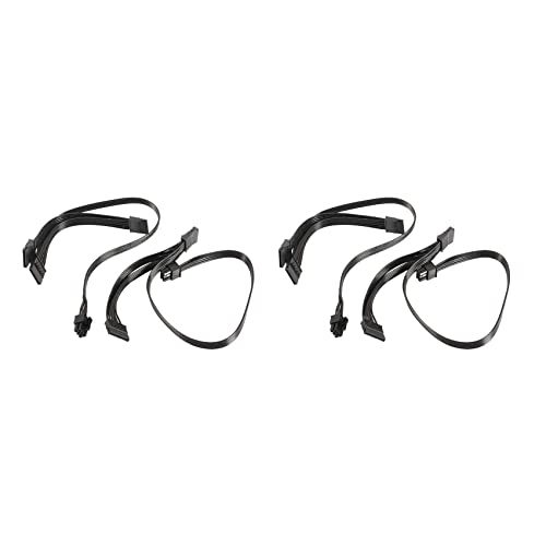 Tacdas Cable de Alimentación del Controlador de 4 Piezas 6 Pines A 3X para Supernova 650750850 1000 1600 2000 G2 G3 P2 T2 GS