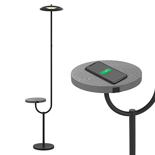 Get Discount Offer Worldwide Lighting AMZ63441-001 Parasol Floor Lamp, Black