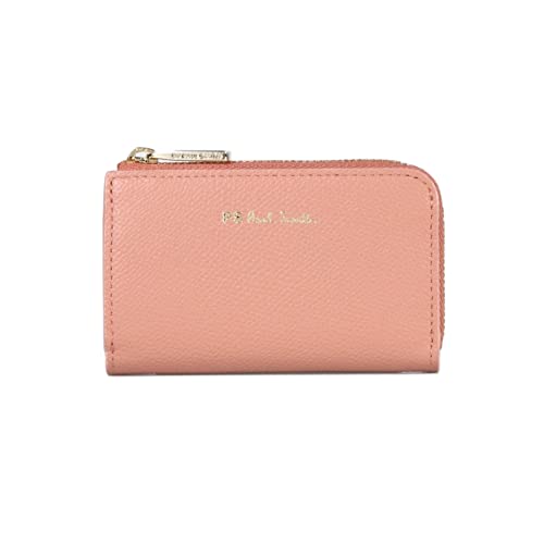 [Paul Smith(ポール・スミス)] 名入れ 専用 スワール トリム コインケース 小銭入れ L字 ファスナー レディース 純正 化粧箱 ショップバッグ 付き 883913 BWP003 (ピンク)