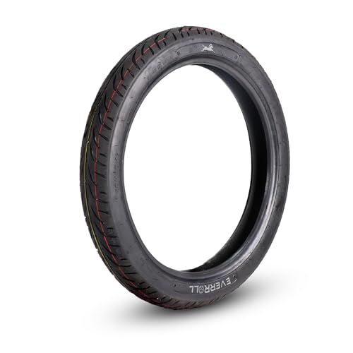 Image of 80 /100-17 Tubeless Bike Tyre, Front