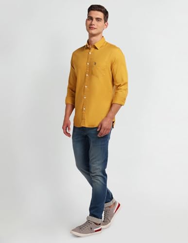 Image of U.S. Polo ASSN. Men's Cotton Slim Fit Shirt