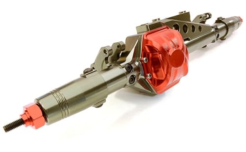 Billet Machined Complete Rear Axle Assembly for Axial 1/10 RR10 Bomber 4WD
