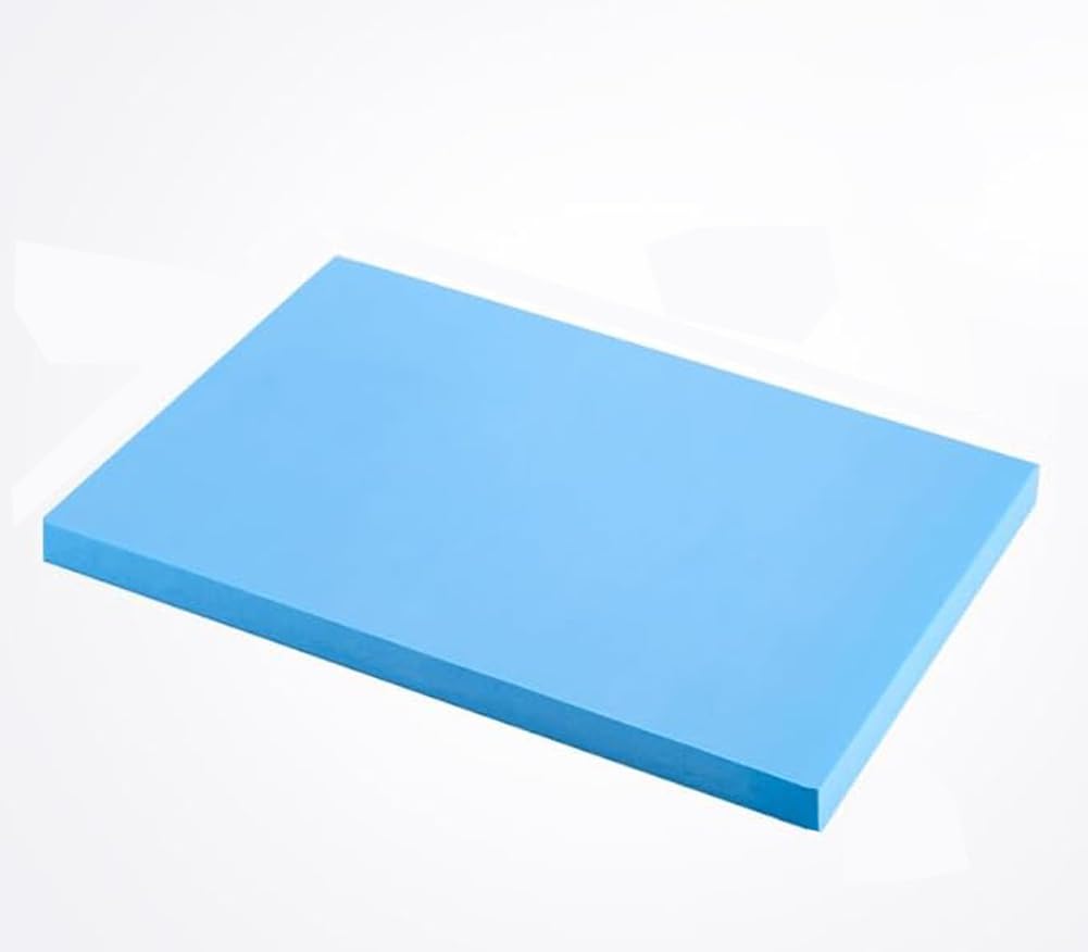 High De UpholsteFoam - Cuscino imbottito in schiuma, spessore 10 cm, per sedie da pranzo, sedie a rotelle, divani, dimensioni cumizzabili (65 x 65 cm), ricambio ideale per t