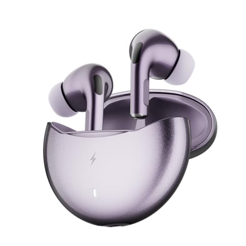 Image of Fire-Boltt Aero TWS Earbuds Custom EQ, Wireless Bluetooth 5.4, Music & App Support, 50H Playtime, Fast Charging Case, 50ms Low Latency for Gaming, Touch Controls, IPX4 Waterproof, Clear Calls - Lilac