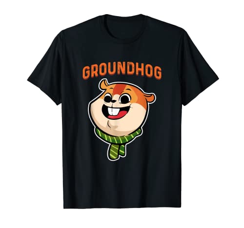 American Spring Holiday Anime Marthog Day Woodchuck Roedor Camiseta