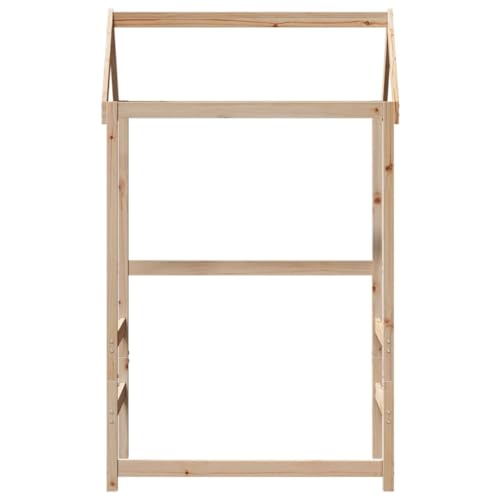 Vidaxl Tetto Per Letto Bambini 108X70X176,5 Cm Legno Massello Di Pino, Tetto Per Letto, Tettoia Per Letto Bambini, Baldacchino Per Letto Bambini - 4