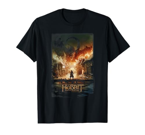 The Hobbit Smaug Poster Camiseta