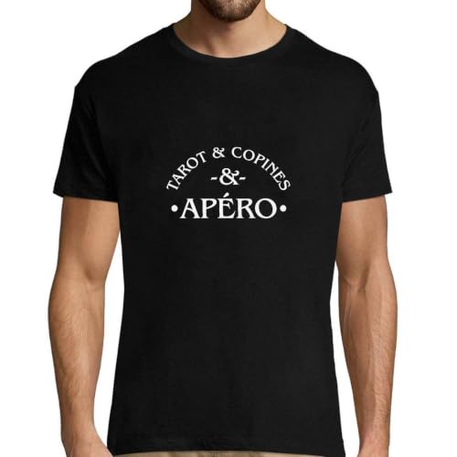 T-shirt tarot copines apero homme pour en finir avec les cadeaux ennuyeux