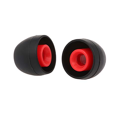 Ajcoflt Substituição Earbud Earcaps LMS Tamanho In-ear Fone de Oido Dicas 3.8mm Silicone Tampas de O