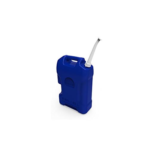 Igloo 6 Gallon Heavy Duty Portable Camping Hiking Water Storage Container, Blue