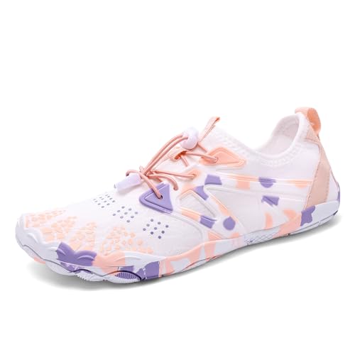Image of Hike Barefoot Shoes for Women Men Breathable & Non-Slip Athletic Footwear Wide Toe Water Shoes,Designed for Walking,Running&Swimming