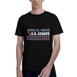 Abdul El-Sayed for Michigan U.S. Senate 2026 T-Shirt Men's Short Shirt641 Black