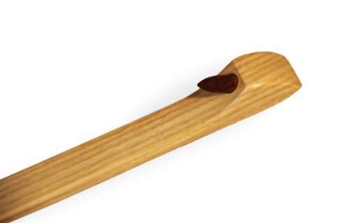 Wedge Handle Kanakadea Atlatl And Three Six Foot Fletched Darts #TOP6