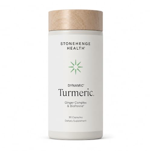Stonehenge Health Dynamic Turmeric Curcumin with Ginger - High Potency