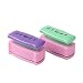 PH PandaHall 1PC Rectangle Edge Paper Punch Music Note Scrapbooking Punches Hand Press Shapes Cut DIY Handmade Hole Puncher for Festival Papers and Greeting Card Random Color 27x68x40mm