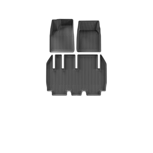 Tapis de sol de rechange TPE imperméable pour intérieur de voiture Tesla Model X