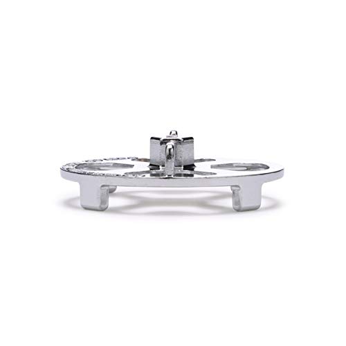 Oatey 42239, Stainless Steel No-Calk Shower Drain Wrench, 2 Inch