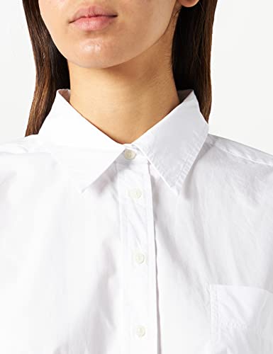 Tommy Hilfiger Cotton Poplin Boyfriend Shirt LS