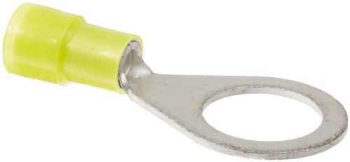 Borne à bague isolée nylon NSI connecteur câble 12-10 AWG goujon 1/2 pouce