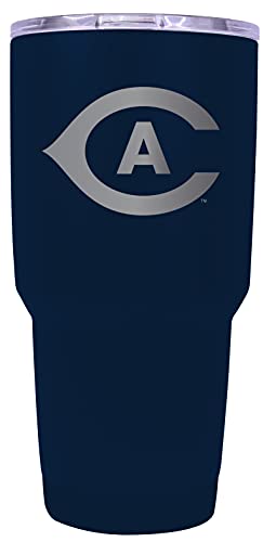 R and R Imports UC Davis Aggies 24 oz Insulated Tumbler Etched - Navy Officially Licensed Collegiate Product