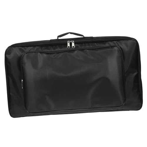 Garneck Carry Case Guitar Pedal Zipper Pouch Storage Bag Guitar Effect Pedal Storage Case Guitar Effect Pedal Storage Bag Black