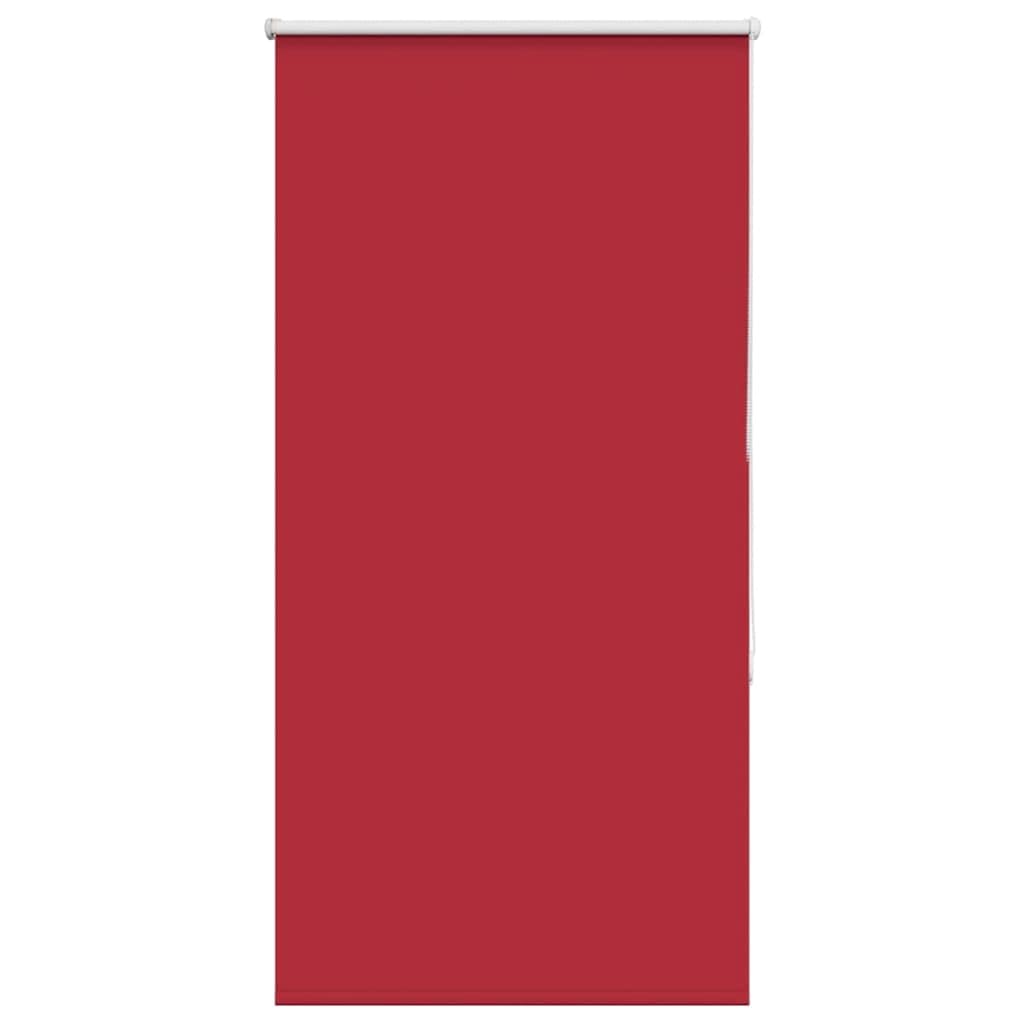 vidaXL Roller Blind Blackout Red 65x130 cm Fabric Width 60.7 cm Polyester, day and night blind, kitchen blind, blackout roller shade, blackout blind — image 1