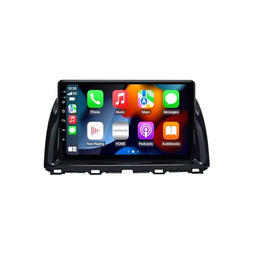 Android 13 Double DIN Pantalla Táctil Inalámbrica para Mazda CX5 CX-5 CX 5 2011-2016 con GPS BT DSP WiFi FM Cámara Trasera 10 Pulgadas Audio portátil de Pantalla de Coche(N1 2+32G)