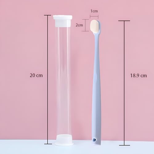 Image of LINGXIYA Pet Toothbrushes Dog Cleaning Toothbrush Extra Soft Dog Toothbrushes for Puppy Small Dog and Cat Teeth Care Dog Toothbrush Pet Cat Dog Toothbrush 4 Pack Kit (Blue /Black /Pink /Brown)