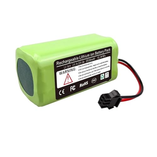 Batería de repuesto de 14.4 V 3500 mAh para robot aspirador Proscenic 850T en pack de 2 unidades