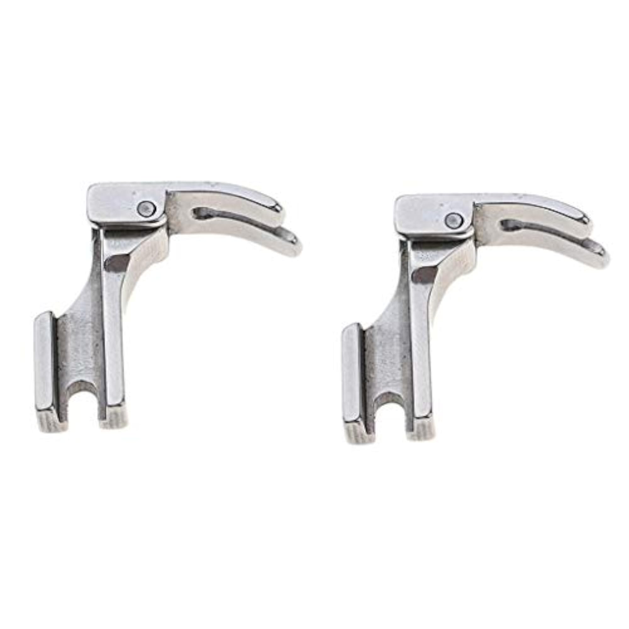 2 Pieces Industrial Sewing Machine Standard Hinged Plain Presser Foot #24983