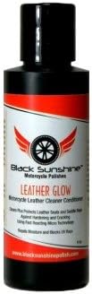 Black Sunshine Leather Glow - Motorcycle Leather Cleaner and Conditioner Cleans and Protects Leather Seats, and Saddle Bags.