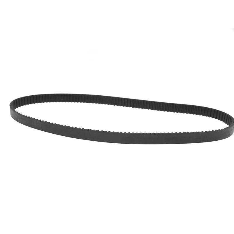 Antriebsriemen Motorrad 1x 2GT/GT2 Ringförmige Geschlossene Kreisbogenzähne Gummi-Fiberglas-Förderzahnriemen L410-494mm Breite 6mm