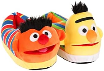 FUN.COM Bert & Ernie Plush Slippers for Adults | Sesame Street Gifts Small/Medium | Image 4