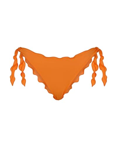 Bikini orange ME FUI à frous-frous pour vos journées ensoleillées à la plage