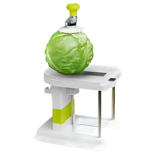 COYEUX Cortadora de Verduras, Cortadora de Col desmenuzada, con 3 Cuchillas de Acero Inoxidable, Corta 5kg en 5 Minutos, para Restaurantes