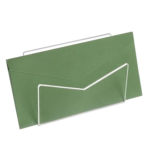 Mail Holder Desktop Letter Holder Book Transparent Sorting Rack File Holder Letter Rack for Countertop Office Classroom - Image 7