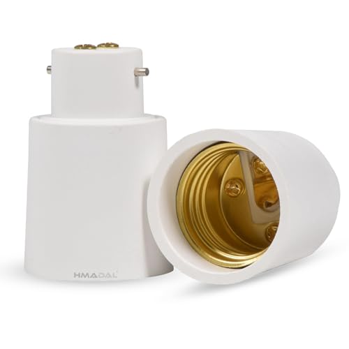 B22 To E27 Adapter Bayonet To Screw Bulb Adaptor For Ceiling E27 To B22 Adapter For Light Bulb Bayonet To Edison Screw Adaptor Light Socket