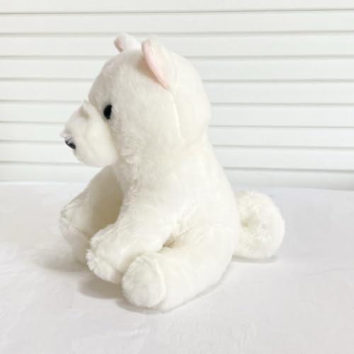 Peluche ourson blanc de collection aux finitions réalistes - 3