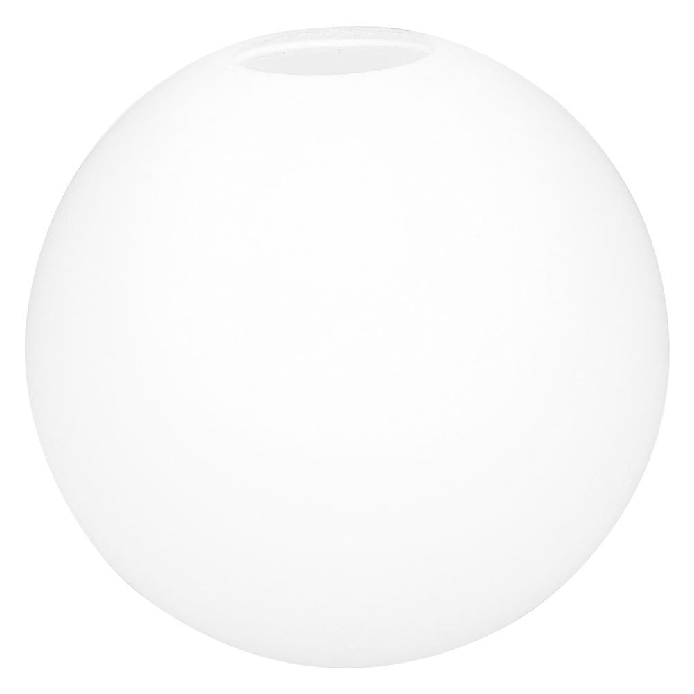 Happyyami 20Cm Frosted Glass Globe Lampshade Modern Decorative Ball Shaped Ceiling Light Shade for Home Restaurant Hotel Lighting Accessory