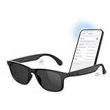 Smart Glasses for Men & Women, Bluetooth Sunglasses with Speakers, Lentes Inteligentes para Hombre, Music Sunglasses (Mini Lens, Black)
