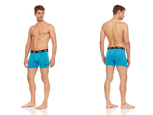 TAPOUT Men's Boxer Briefs - Sporty Fit Performance Mens Underwear, Mystery Assorted Colors, Stretchable No Fly - 6 Pack(S-5X)4