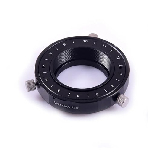 Regulador rotatorio de 360° M42 CAA para accesorios de telescopios