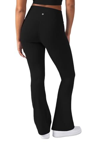 YITTY Active Women's UltraLuxe Kick Flare High Waist Legging, Athleisure, 4-Way-Stretch