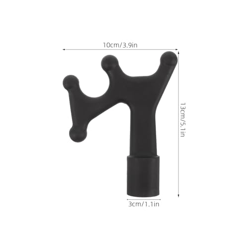 RUNROTOO Marine Docking Hook Accessories, Nylon Boat Hook End for Kayak and Yacht, Replacement Head for Telescoping Dock Poles Docking Anchoring