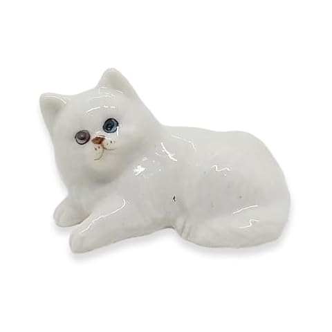 WitnyStore Tiny Longhaired Persian Cat Figurine Cover